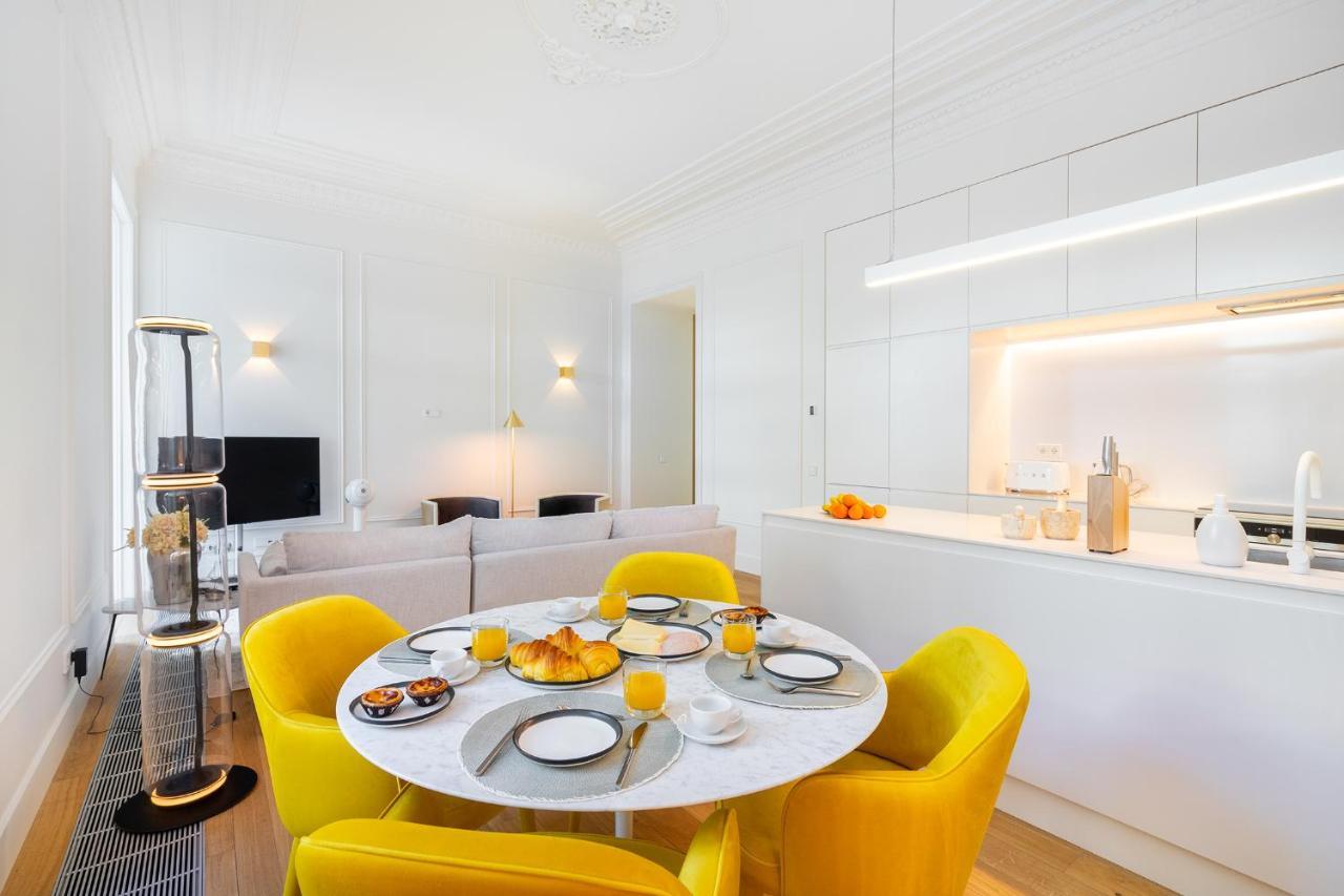 Whome | Av. Da Liberdade Deluxe Apartment W/ S-Pool, Gym & Parking Лиссабон Экстерьер фото